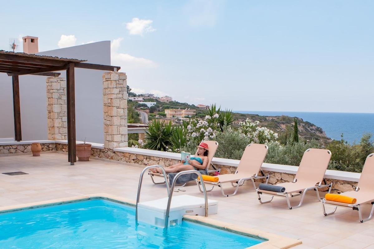 Karena Seaview Villa Йеранион Экстерьер фото